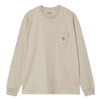 Carhartt Work in Progress Long Sleeve T-Shirt Beige I030437-3GE-XX