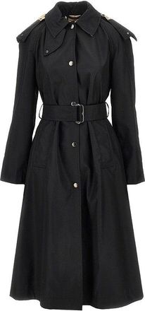 Burberry Nylon gabardine trench coat Woman 10