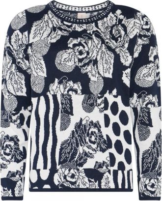 Skovhuus Dames, Truien, Blauw, Maat: XL