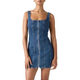 Levi's Kleedjes, Dames, Blauw, S, Short Kleedjes