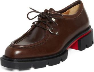 Christian Louboutin Our Pabelito Lug Sole Derby in Cosme at Nordstrom, Size 13Us