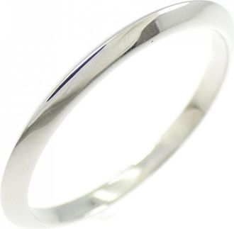 Tiffany & Co. Silver Platinum 950 Band Ring (Pre-Owned)