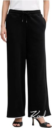 Karl Lagerfeld Donna, Pantaloni, Nero, M, new