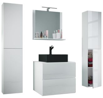 ebuy24 5 Unids. Ba&ntilde;o De Lavabo 60 Cmlendas Xl 150x127x52 - Vcm