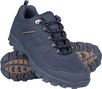 Mountain Warehouse Heren Mcleod Outdoor Breed Loopschoenen (Marine)
