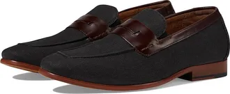 Stacy Adams Gill Saddle Slip-On Loafer Mens Lace Up Wing Tip Shoes Black : 11.5 M, Leather