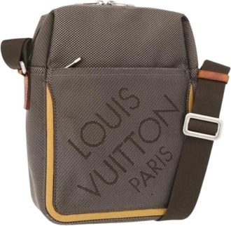 Louis Vuitton Pre-owned Cross Body Bags, female, Brown, Size: ONE SIZE Pre-owned Vintage Canvas Cross Body Bag