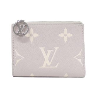 Louis Vuitton Bicolor Light Pink Leather Long Wallet (Bi-Fold) (Pre-Owned)