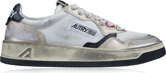 Autry Dames Sneakers met Veters en Leren Details - Dames - Sneakers - Veelkleurig - 37 EU - Schoenen