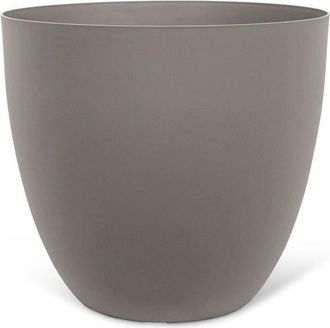 OEM Maceta De Flores - Garden Id - Phoenix Taupe - 38 X 34 Cm - 100% Reciclado Y Reciclable - Resistente A Heladas Y Uv - Para Exterior