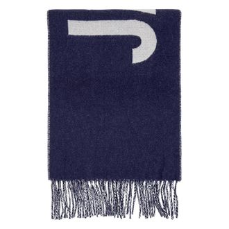 Jacquemus Winter Scarves, unisex, Blue, Size: ONE SIZE La sciarpa