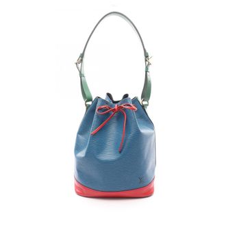 Louis Vuitton Pre-owned Womens Petit Noe Bucket Bag - Blue Leather - One Size