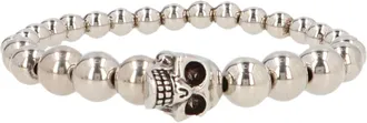 Alexander McQueen Skull Gioielli Silver-Uomo