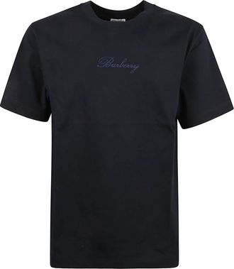 Burberry T-Shirts, male, Blue, Size: S Ryan T-shirt