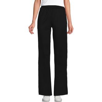 Lands End School Uniform Active Performance Track Pants in Black at Nordstrom, Size X-Large