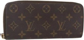 Louis Vuitton Pre-owned Wallets, female, Brown, Size: ONE SIZE Pre-owned Canvas Wallet