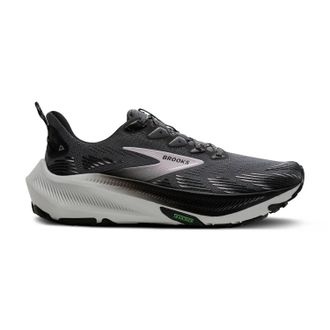 Brooks Womens Ghost Trail Running Shoes In Poppy Seed Black Pink
