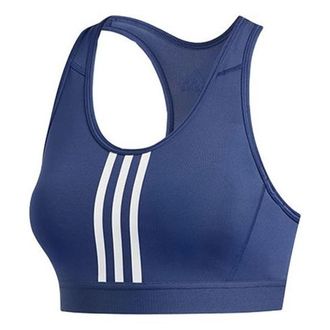 adidas (WMNS) adidas Dont Rest 3-Stripes Bra Blue White FL2053
