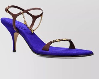 Chlo&eacute; leather sandals