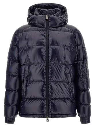 Herno Blue Polyamide Full-Length Mens Jacket