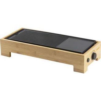 Domo Do9270g Plancha Grill Bamb&uacute; 36x14 Cm 1000 W
