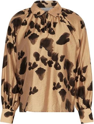 Moss Copenhagen Dames, Blouses & Shirts, Veelkleurig, Maat: S Polyamide