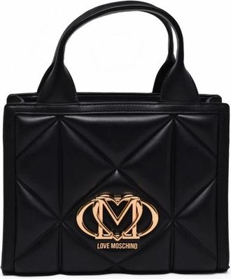 Love Moschino Tassen, Dames, Zwart, ONE Size, Hand Bag