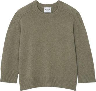 Kujten Kujten, Truien & Vesten, Dames, Groen, M, Wol, Gs Diane Oversize Sweater