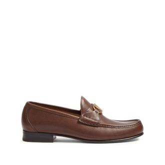 Valentino Garavani Loafers, male, Brown, Size: 9 1/2 US VLogo Signature Loafer