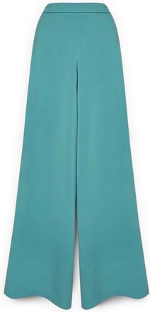 Elena Miro Palazzo Broek in Cady - Dames - Wijde Broeken - Groen - 3XL - Polyester - Broeken