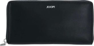 Joop Sofisticato Europa Portemonnee - Dames - Accessoires - Zwart - Maat: ONE Size Katoen