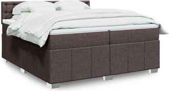 vidaXL Cama Con Luces De Tiras Led Con Cabecera Azul 180 X 200 Cm Tela