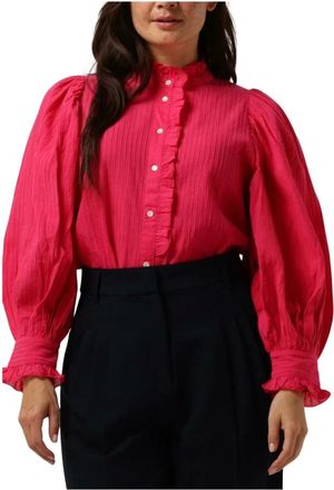 Antik Batik Overhemden, Dames, Roze, S, Dames Blouses Avon Blouse