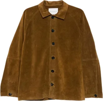 STUDIO NICHOLSON Mujer, Chaquetas, Marr&oacute;n, Talla: S
