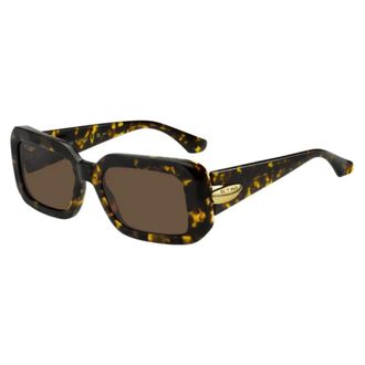Etro Rectangular Sunglasses - female - Etro - Sunglasses - Brown - 53 MM - Accessories