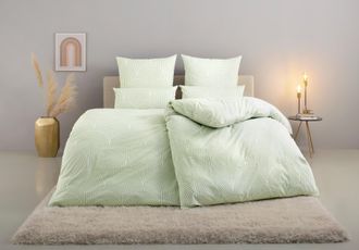 Leonique Bettwäsche »Matilda in Gr. 135x200 oder 155x220 cm« 2 tlg. Bettwäsche aus Baumwolle, Bettwäsche mit skandinavischem Design