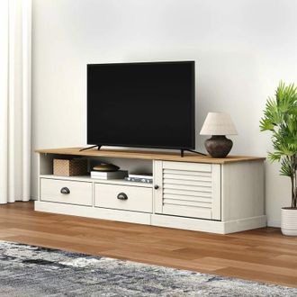 vidaXL Vidaxl - Furniture Limited - Mueble Para Tv Vigo Madera Maciza De Pino