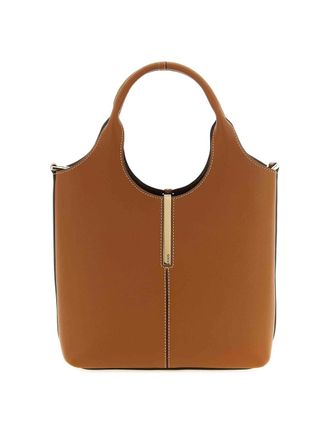 Tod's Mini metal plate shopping bag