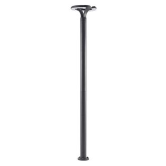 Lindby Lindby Farola Exterior keily En Negro De Aluminio