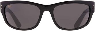 Ray-Ban Ray Ban Mega Balorama Ultra Black Rectangular Unisex Sunglasses RB2289 6826J5 63