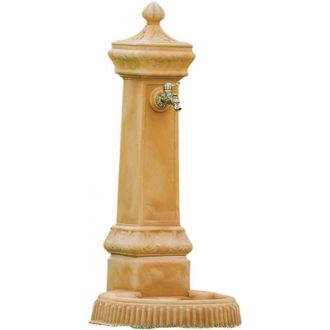 Monacis Fuente Decorativa De Jard&iacute;n Cl&aacute;sica Tradicional H120 En Pol&iacute;mero Resistente Impruneta Para Muebles De Exterior - Fabricada En Italia - Monacis