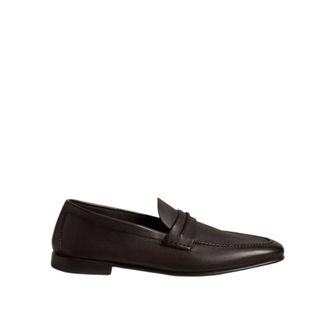 Ermenegildo Zegna Loafers, male, Brown, Size: 8 1/2 US Mocassin Loafer