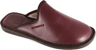 Nordikas 131 Mule Leather Slipper 47 EU Burdeos/Burgundy