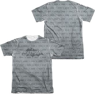 Gildan Batman Classic Bat Argyle (Front/Back Print) Adult 65/35 Poly/Cotton Short Sleeve Tee / T-Shirt