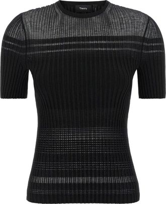 Theory Sheer Stripe T.compa