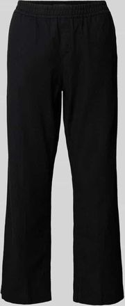 Angels Straight Leg Stoffhose mit elastischem Bund Modell Linn in Black, Gr&ouml;&szlig;e 42/26