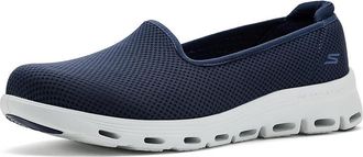 Skechers On-The-Go Glide-Step Serene - Lennon Womens Dress Flat Shoes Navy : 6.5 B - Medium, Textile