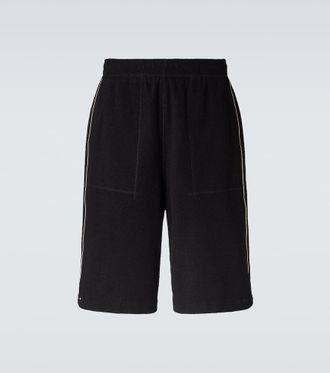 Wales Bonner Prince cotton-blend terry shorts