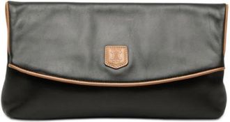 Celine Pre-owned Vintage Clutch - Dames - Vintage Clutch - Zwart - ONE Size - Leer - Vintage