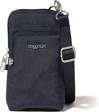 Baggallini Womens Securtex Anti-Theft Activity Small Crossbody Bag